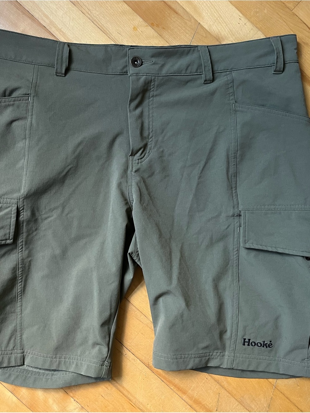 Hooké Size 36 L/Xl Expedition Cargo Shorts Olive